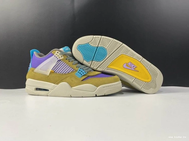 Cheap 4 Desert DJ5718-300 x Union SP Jordan Air Moss 0522